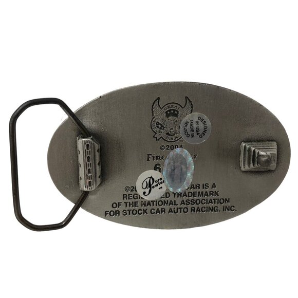 Jeff Gordon Buckle Authentic #24 Nascar Nextel Cup Series Pure Pewter - Picture 2 of 2